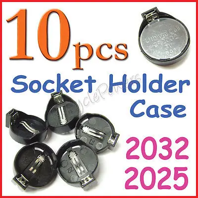 

Чехол с держателем для аккумулятора компьютера 50 CR2025 CR 2032