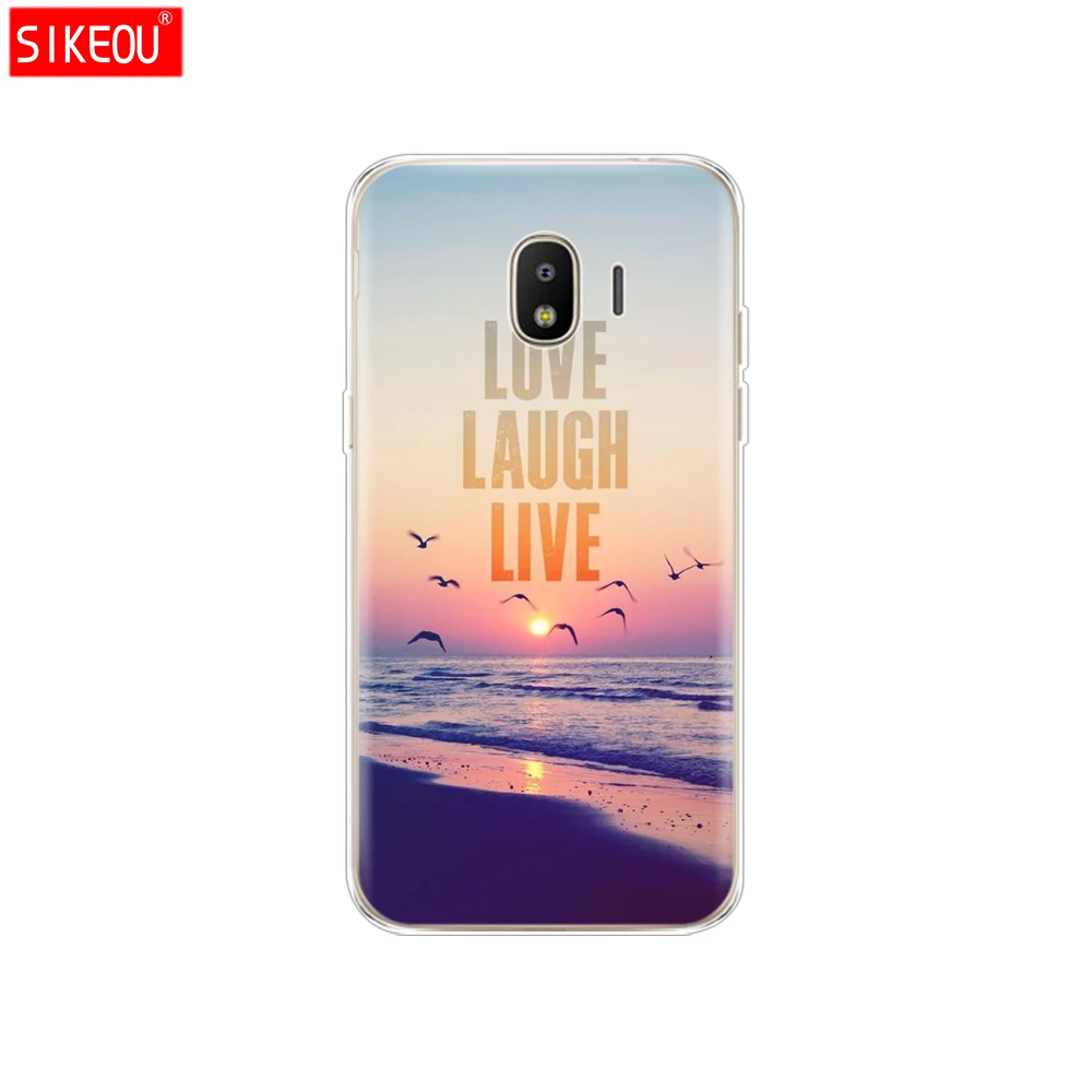 12093 Для samsung J4 Plus чехол мягкий TPU чехол для samsung J4 Plus J4 Prime sm j415 силиконовый samsung Galaxy J4 EU J400F J400 - Цвет: 12093