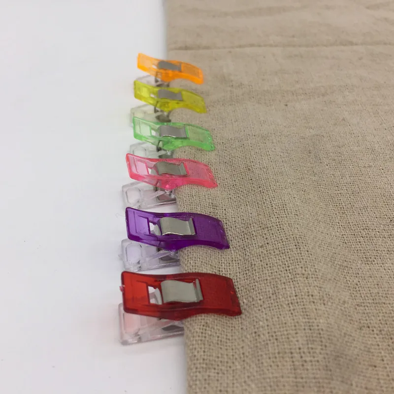 5000 шт ПВХ Пластиковые зажимы для лоскутного шитья DIY Поделки стеганое одеяло клип