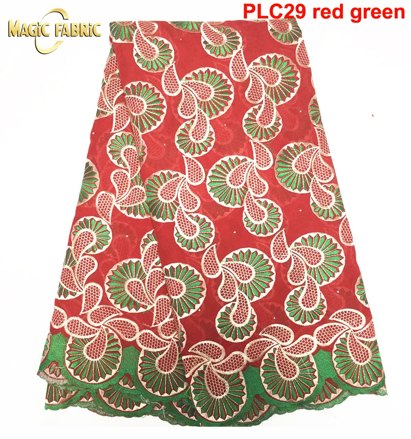 

High Quality Nigerian Lace Fabrics 2017 African swiss voile lace in switzerland costura For Wedding Party Dress PLC29