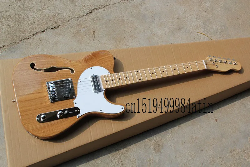 2059 Бесплатная доставка Новый Полуакустические Telecaster Электрогитара модели Tele