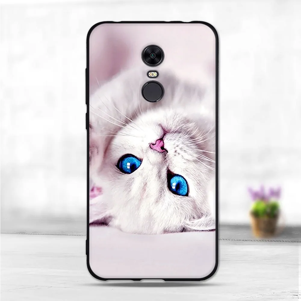 Мягкий чехол из ТПУ для Xiaomi Redmi Note 5 мягкий силиконовый накладка с рисунком xiaomi 5Plus