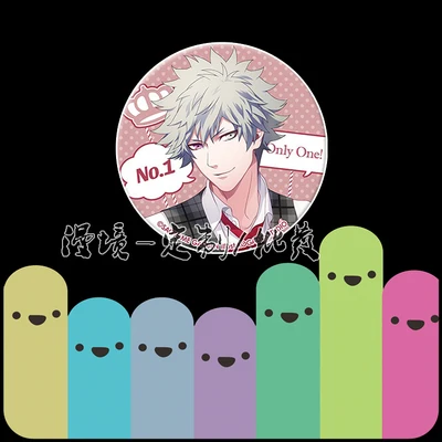 9 1 шт. 58 мм игра Uta No Prince-Sama брошь на рюкзак Kurusu Syo Tokiya/hayato значки на булавке подарок - Окраска металла: 9