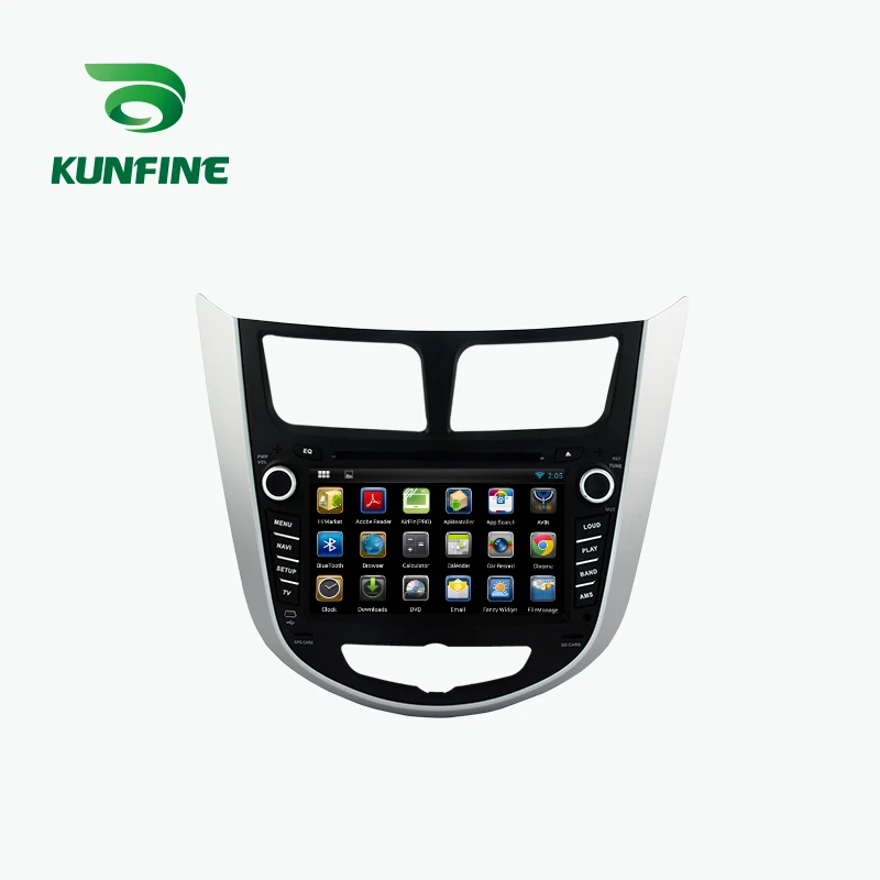 7 дюймов четырехъядерный 600*5 1 Android Автомобильная dvd-навигационная система акцент