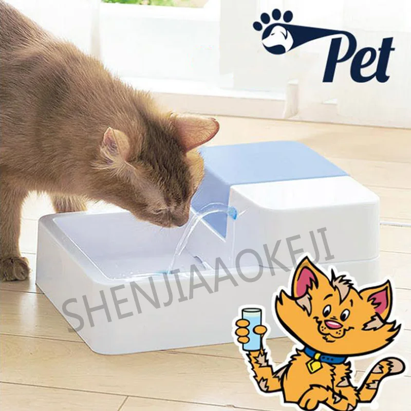 Pet автоматический диспенсер для воды с LED 12V универсальная питьевая вода собак
