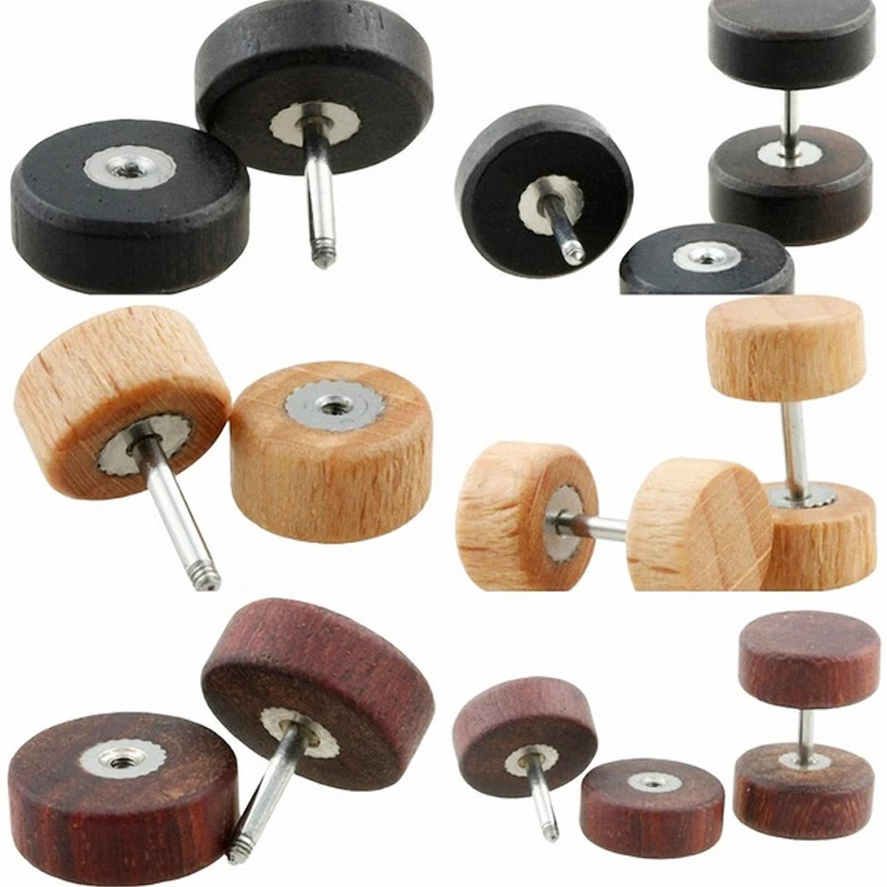 C8mm индивидуальные деревянные серьги женские мужские унисекс модные ювелирные