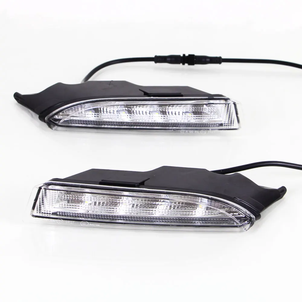 Дневные ходовые огни DRL для Volkswagen Scirocco R Line 2010 2011 2012 2013 2014 левый правый белый и