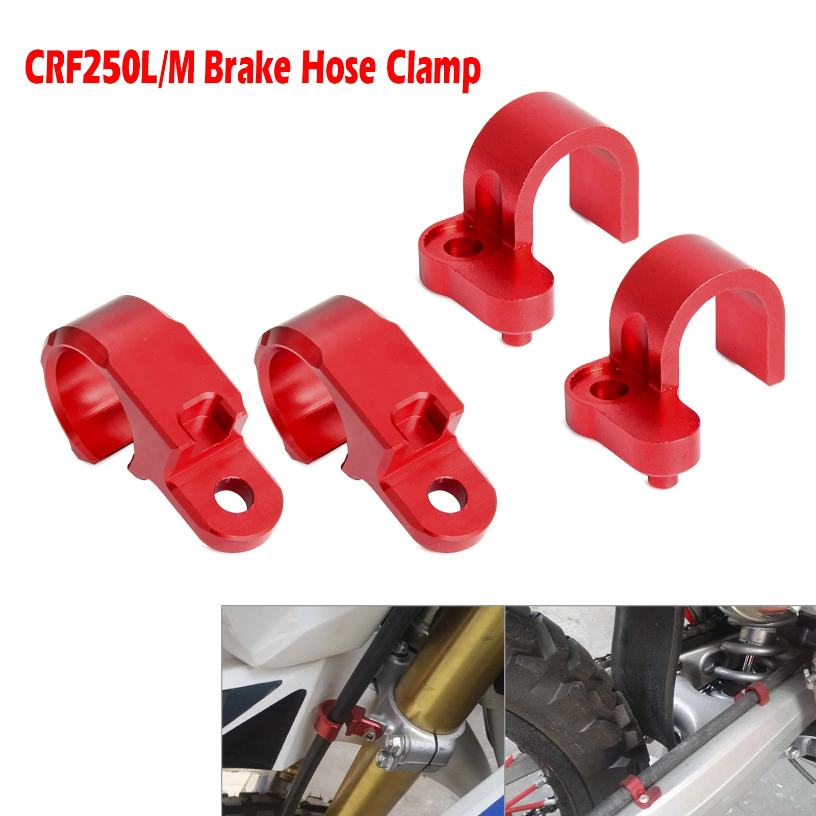 Зажим для шланга переднего и заднего тормоза CNC Honda CRF250L CRF250M 2012 2015 2013 2014 15