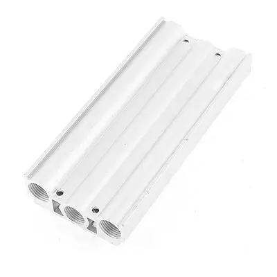 3/8&quot PT Female Thread 5 Stations Manifold Solenoid Air Valve Base Holder |