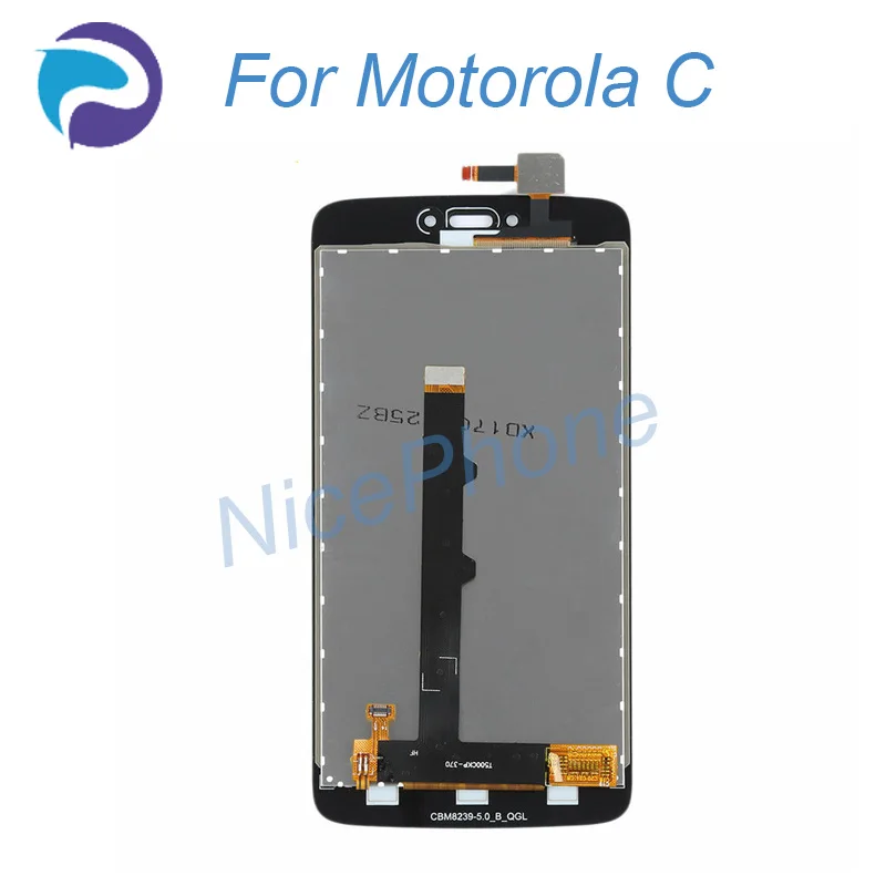 Для Motorola C ЖК-экран XT1756 XT1750 XT1758 сенсорный дигитайзер дисплей сборка Замена для