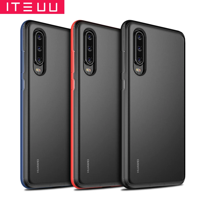 Матовый противоударный чехол ITEUU из ТПУ для Huawei P30 PRO LITE чехол-накладка | Мобильные