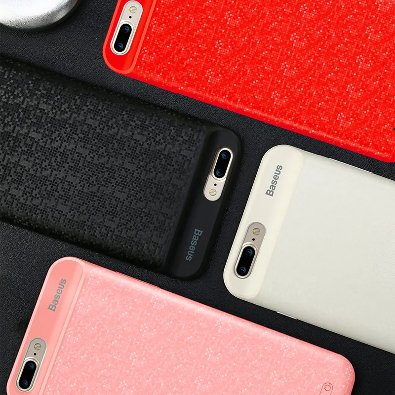 Baseus 5000/7300 мА/ч Батарея Зарядное устройство чехол для iPhone 7/7plus Портативный