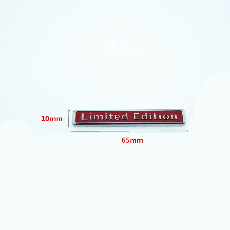 3D хромированный металлический значок Ограниченная серия Эмблема для автомобиля