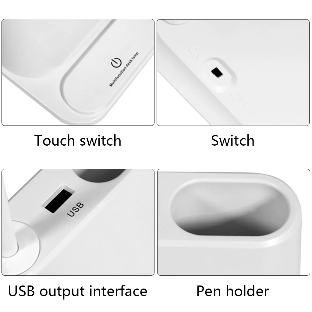Затемняемый сенсорный светодиодный защитный зажим для глаз с зажимом USB