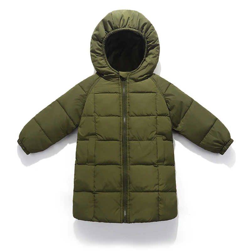 Boy &amp Girl Winter Coat Jacket Children Jackets For Unisex Casual Hooded Warm Baby Clothing Outwear Parka | Детская одежда и