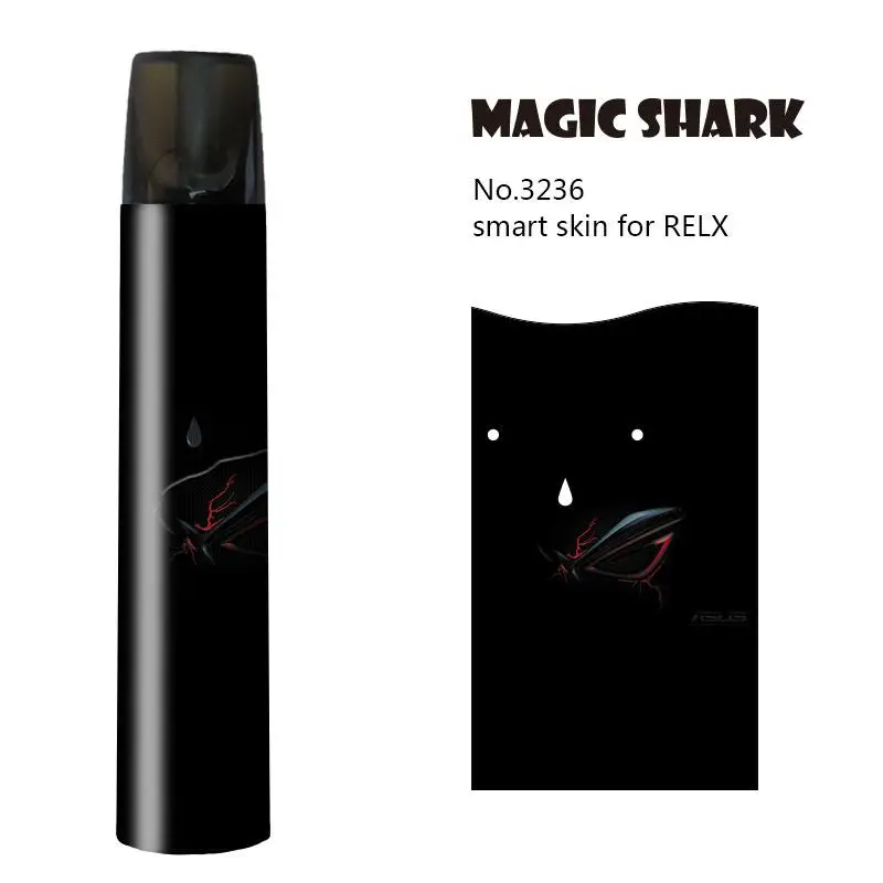 Magic Shark Crayon Shinchan Batman Wonder Woman Frog 2.5D ПВХ наклейка для Relx чехол пленка E Cigarette 3233-3253 |