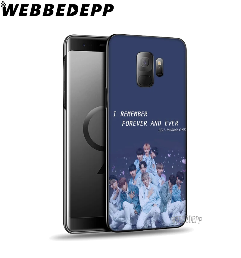 WEBBEDEPP Boy Group Kpop Wanna One Soft TPU Case for Samsung Galaxy S6 S7 Edge S8 S9 S10 Plus S10e | Mobile Phone Cases &amp Covers