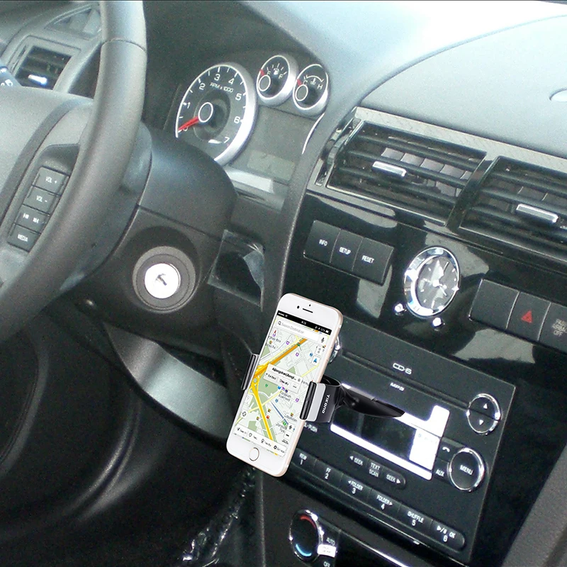 TIKONO Универсальный автомобильный держатель CD слот подставка для iPhone GPS мобильный
