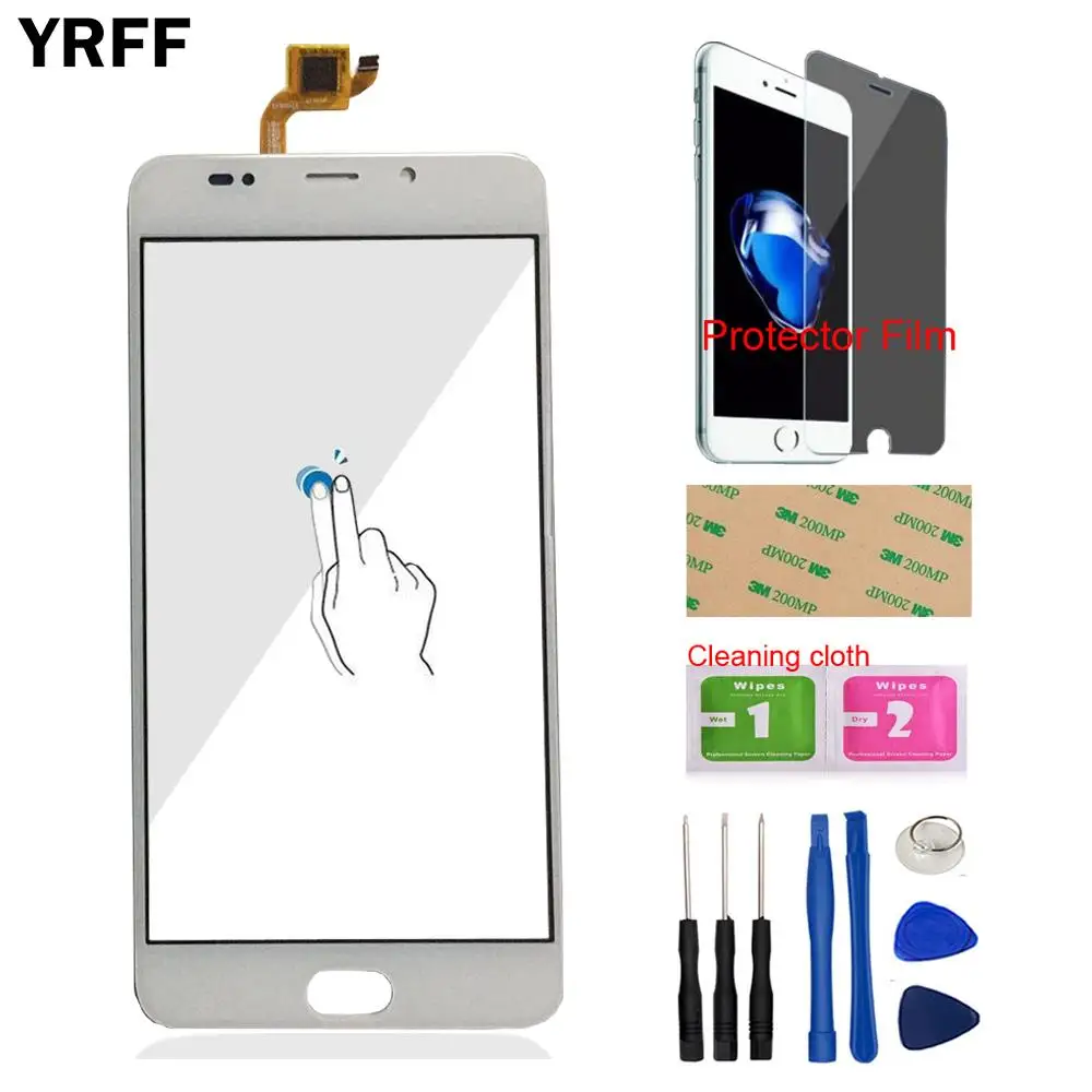 YRFF 5 дюймов Переднее стекло для телефона Leagoo M7 сенсорный экран Сенсорная панель