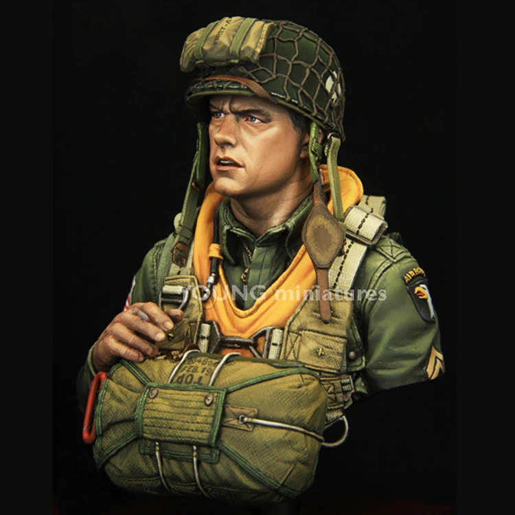 1/10 101st воздушно-десантный дивизион Второй мировой войны-CURRAHEE фигура из смолы