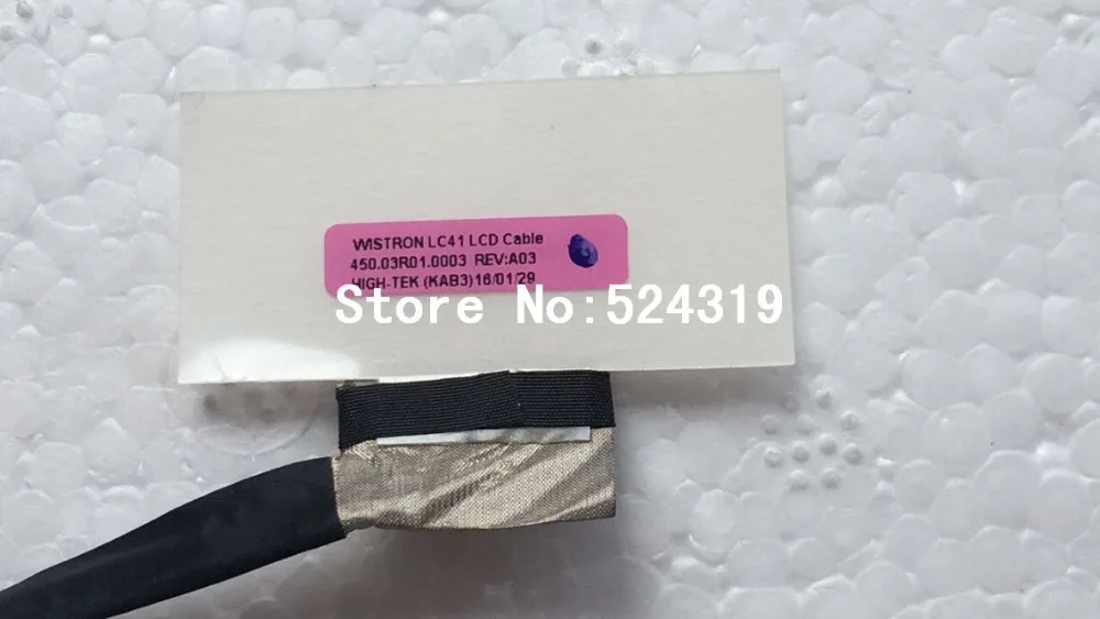 Новый ЖК кабель для ноутбука Lenovo Flex 3 1470 Φ f500 yoga500s 500 14IBD 22 450.03R01.0001 450.03R01.0003|lcd cable|laptop