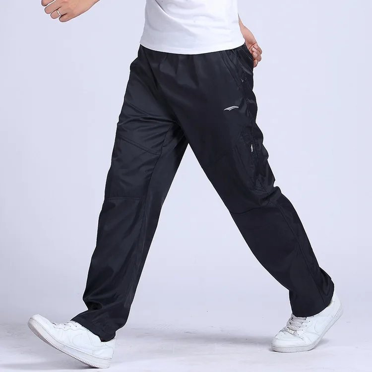 Grandwish быстросохнущие Мужские штаны для упражнений с эластичным поясом