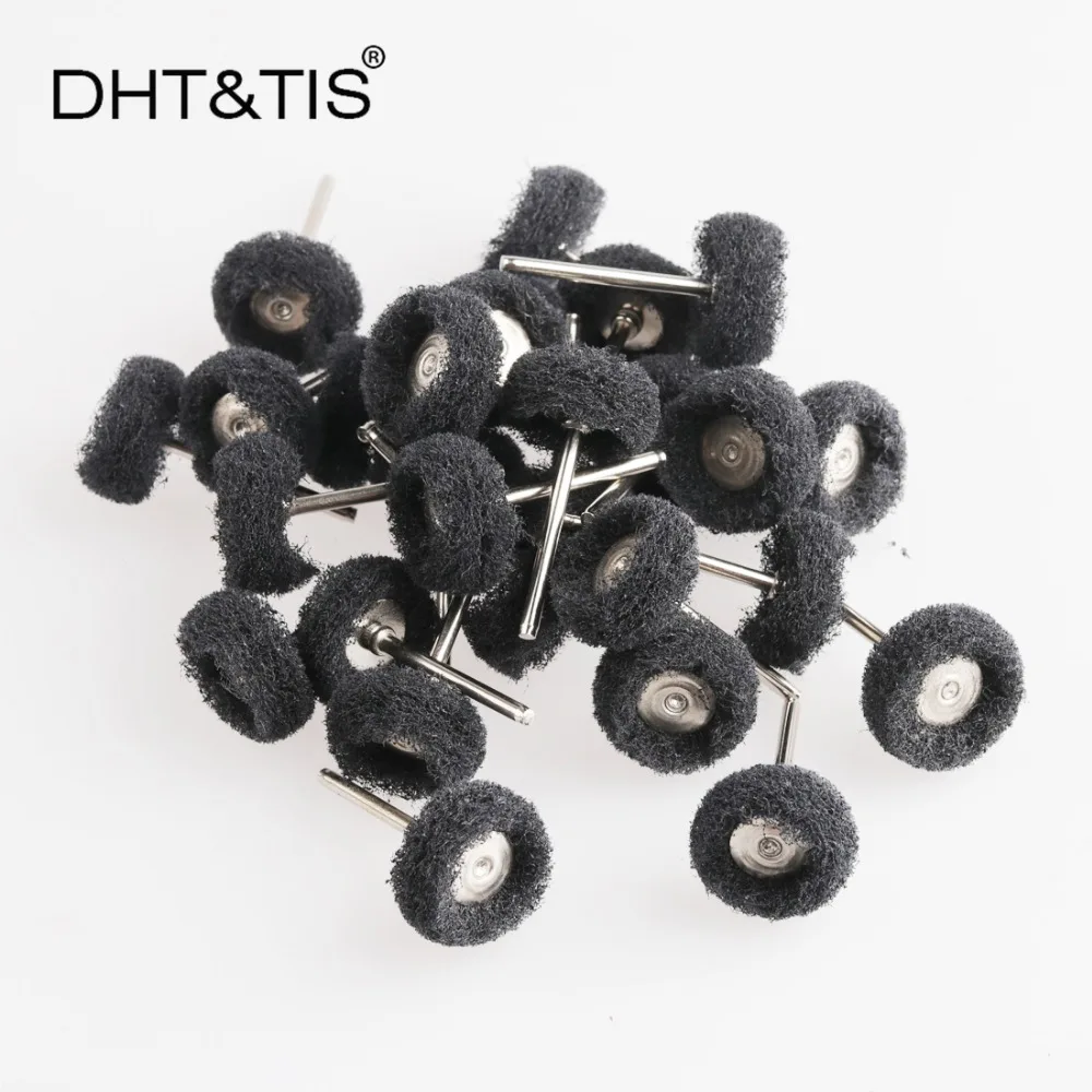 Черное массивное абразивное колесо DHT & TIS 1 дюйм для роторных инструментов Dremel