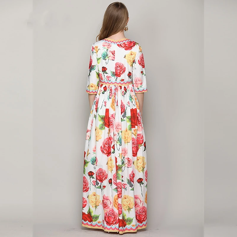 Высококачественное Брендовое женское длинное платье Boho с разрезом Vestidos