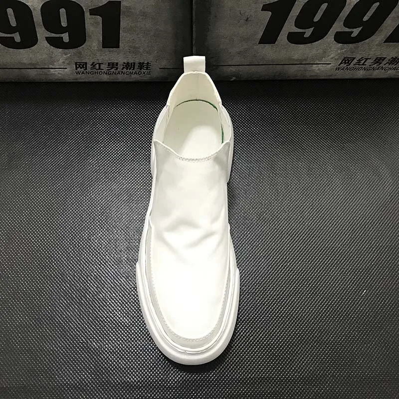 Мужские парусиновые Лоферы для вождения; zapatos hombre Sapatos; обувь на плоской подошве; кроссовки; мужская повседневная обувь; высокие теннисные туфли; Masculino; VV-75