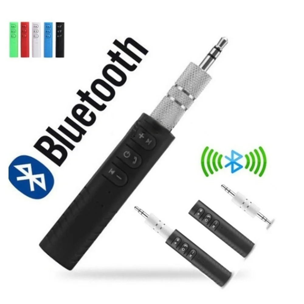 Bluetooth Aux 3 5 мм разъем приемник автомобильный комплект свободные руки музыка аудио
