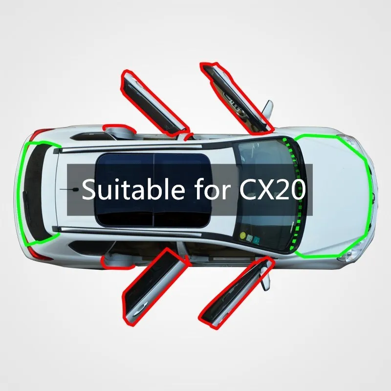 

For changan CX20 car rubber strip