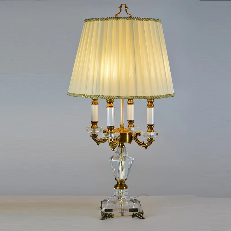 

Настольная лампа Aboshiny хрустальная