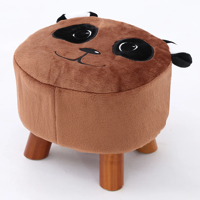 2018 Rushed Pouf Poire Chinese Porcelain Taburetes Small Solid Wood Cartoon Square Stool Tea Table Home Chair Sofa Modern | Мебель