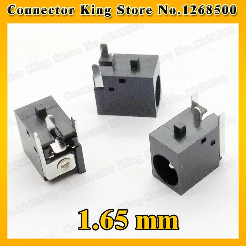 

ChengHaoRan 1 Piece DC power connector jack 1.65mm center pin for Hp/acer /Compaq/Gateway/ Armada,DC-004