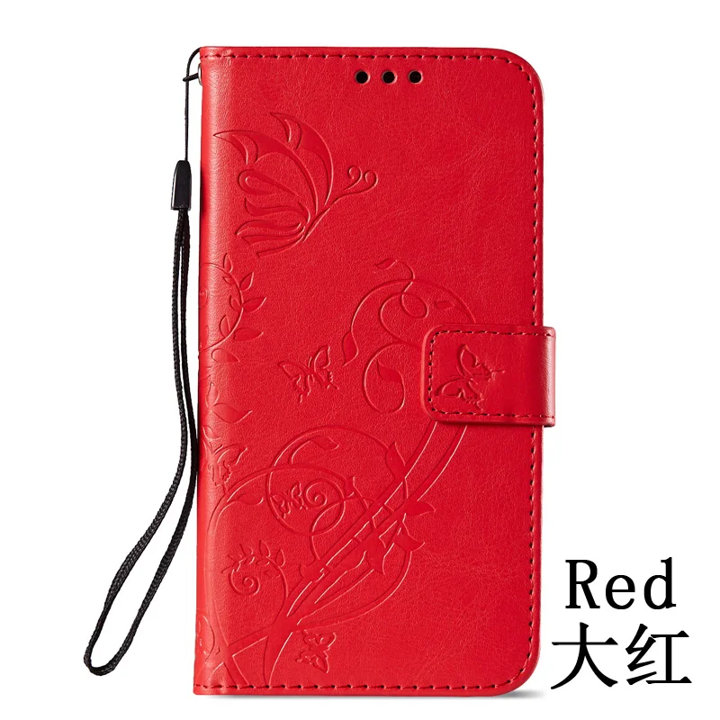 Red Кожаный чехол-книжка для samsung Galaxy J3 J36 6 SM-J320F/DS SM-J320FN SM-J320H/DS JSM-300F SM-J300H - Цвет: Red
