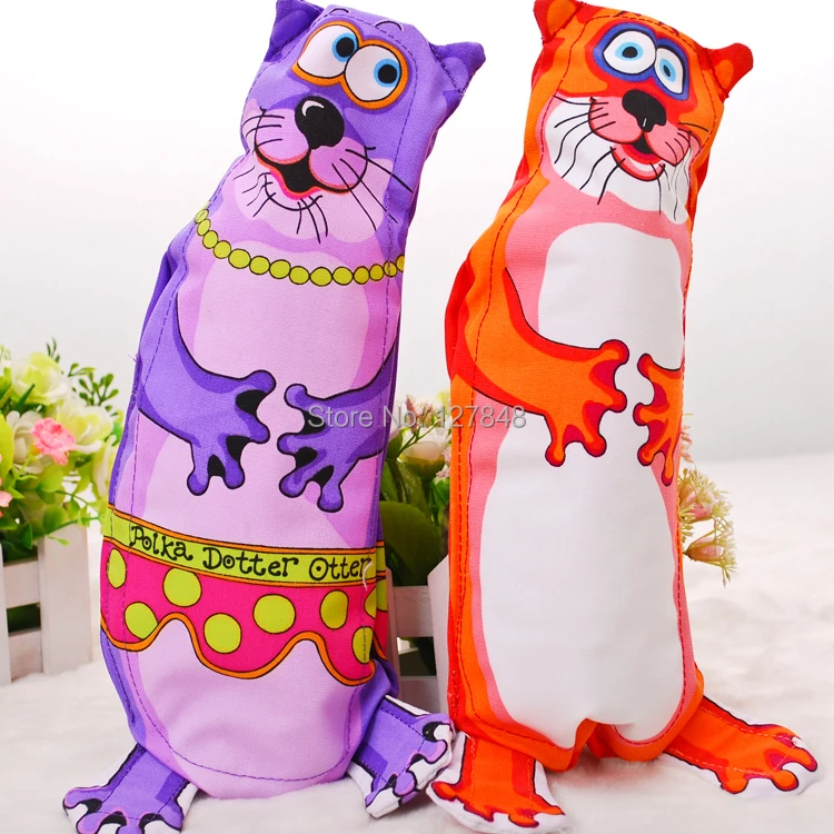Fatcat в виде толстого кота; выдра бутылка, наполненная игрушки для собак, игрушки для домашних животных Прямая поставка от производителя, собачьих зубов очистки звуковой игрушки