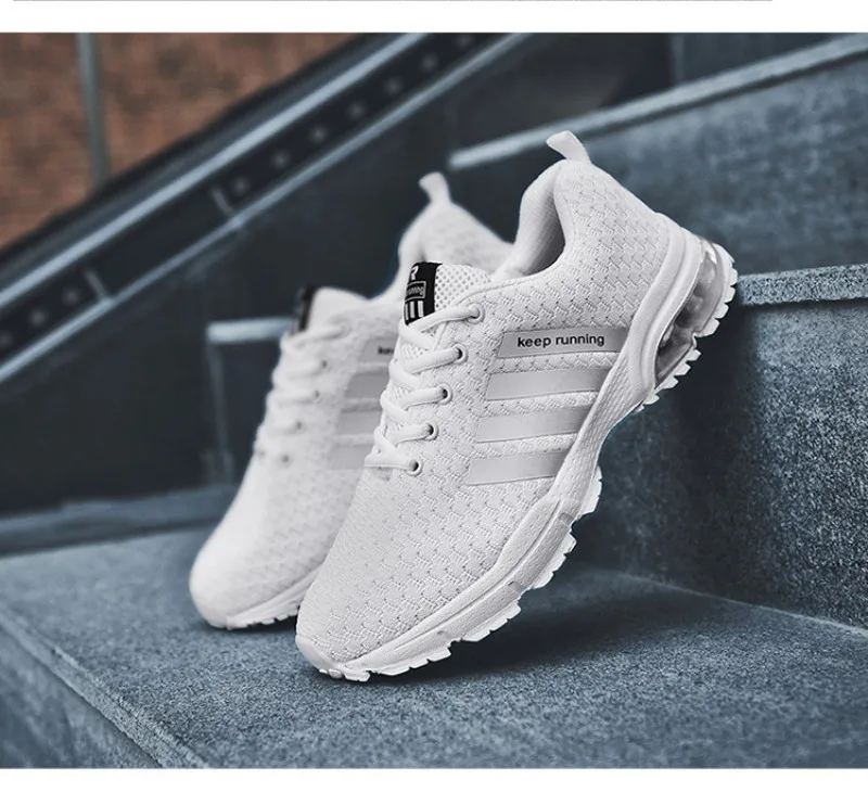 Мужская спортивная обувь для бега Flyknit дышащая беговая Обувь мужские спортивные