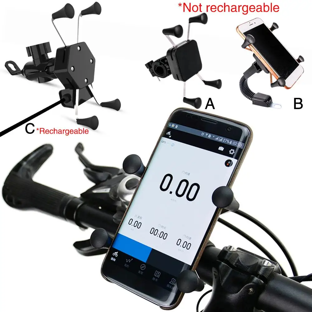 Зарядное устройство X Type для мотоцикла скутера штатив держатель USB зарядка