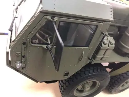 1/12 RC Военный Грузовик Металл 8*8 Chasis модель радио серводвигатель с светодиодный звуковая система набор TH05144