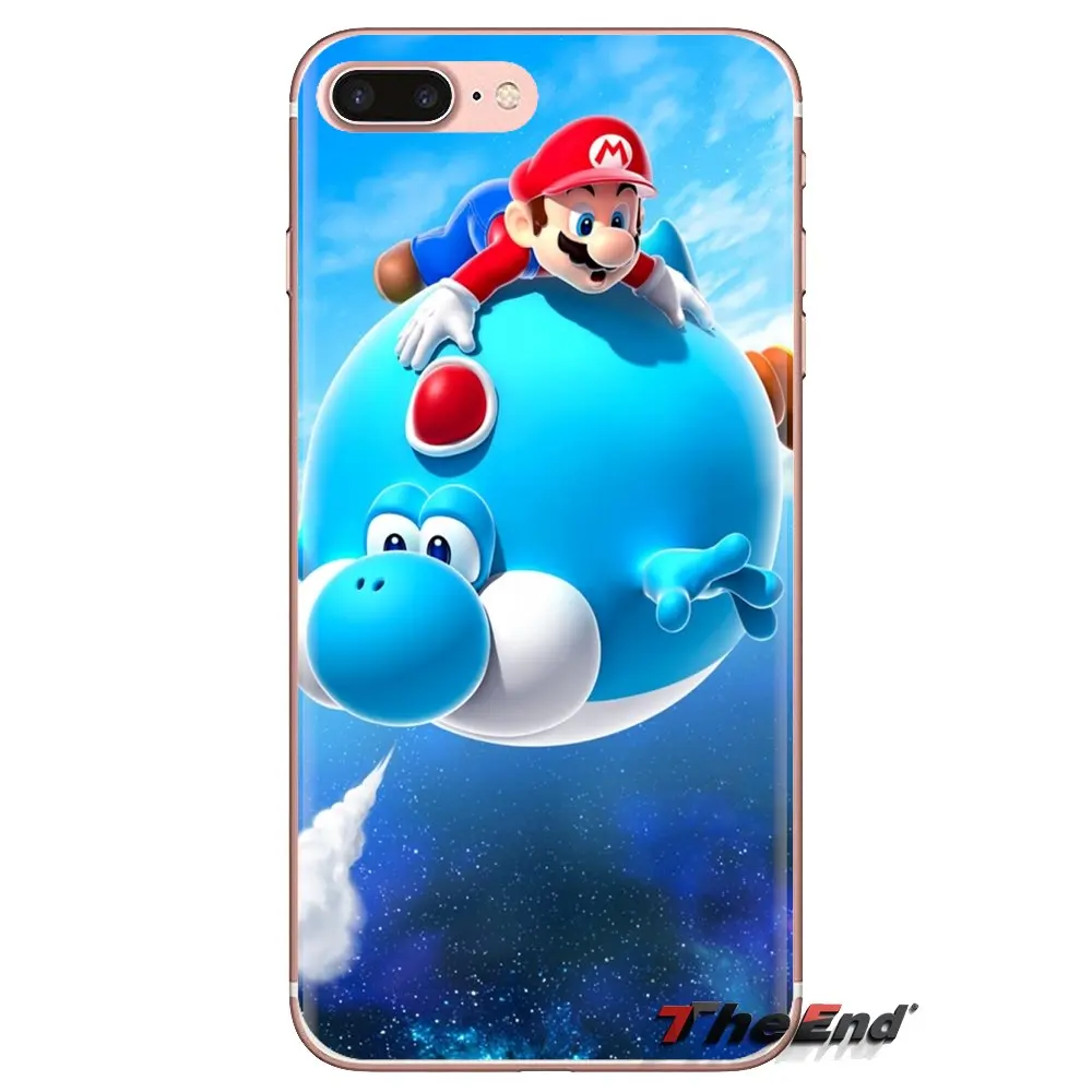 Супер Марио 3D обои для телефона мягкие прозрачные чехлы iPod Touch Apple iPhone 4 4S 5 5S SE 5C 6 6S 7