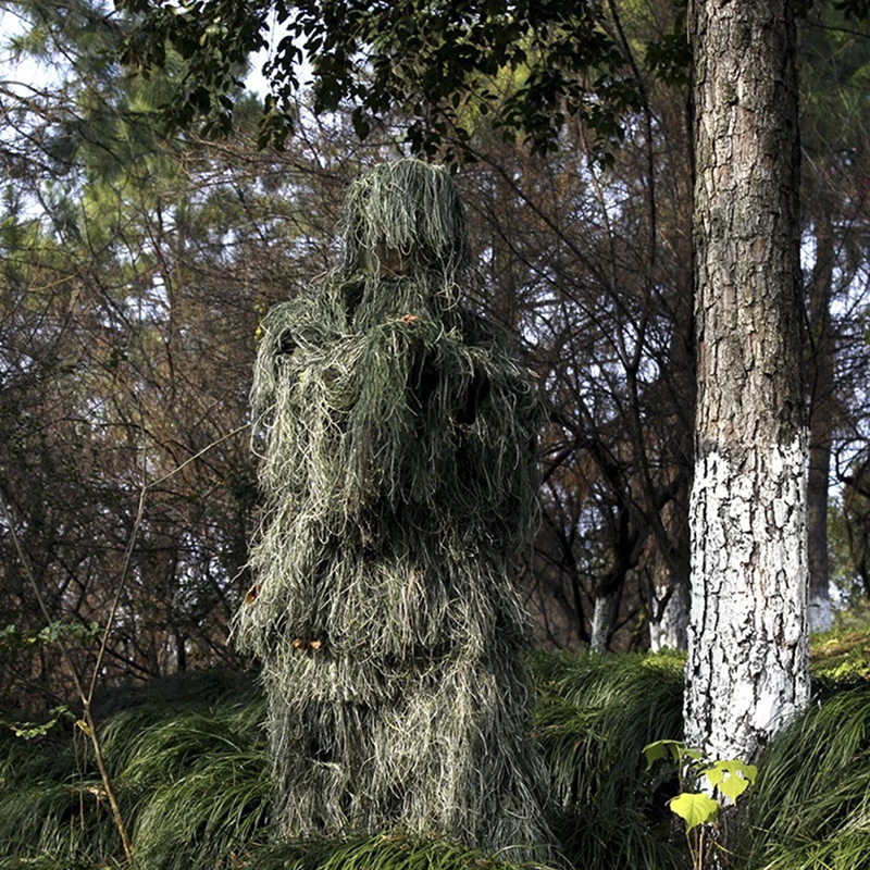 Julyhot Ghillie костюм CS камуфляжные Костюмы Набор охотничья Маскировочная форма
