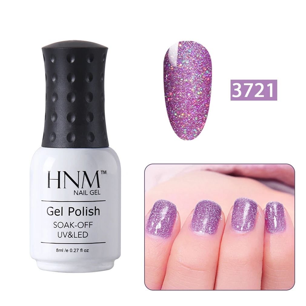 3721 HNM 8 мл 22 Цвета Блеск УФ-гель для ногтей грунтовка для ногтей длинный последний Гель-лак полуперманентные чернила - Цвет: 3721