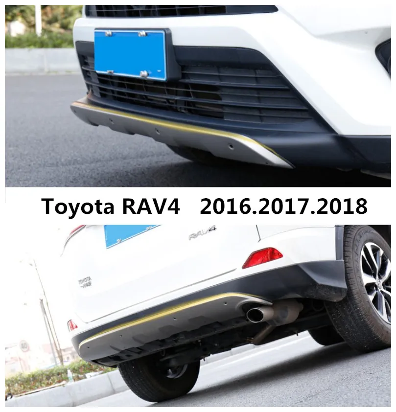 Автомобильный бампер для Toyota RAV4 2016.2017.2018 высокого качества из нержавеющей стали