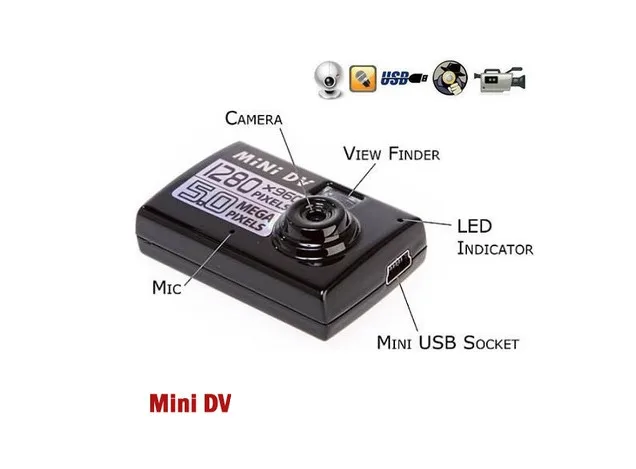 Mini DV DVR цифровая видеокамера высокой четкости Pocket | Безопасность и защита