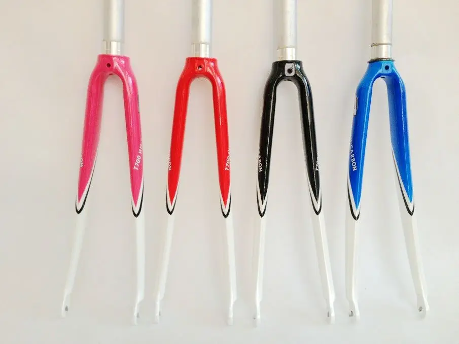 ASTER 700C углеродная дорожная Велосипедная вилка передняя для замены 1 1/8 дюйма steerer