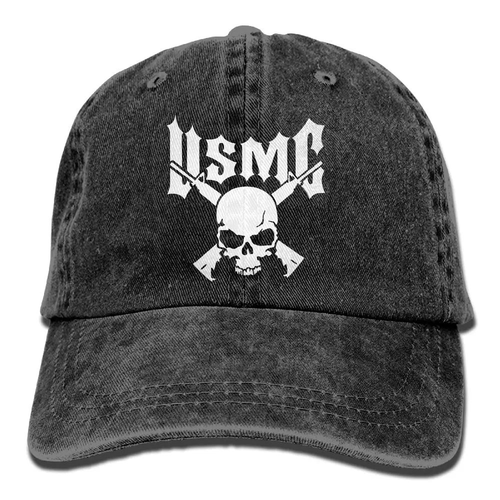 SAMCUSTOM морской корпус США американский флаг USMC 3D вымытые джинсовые шляпы осень