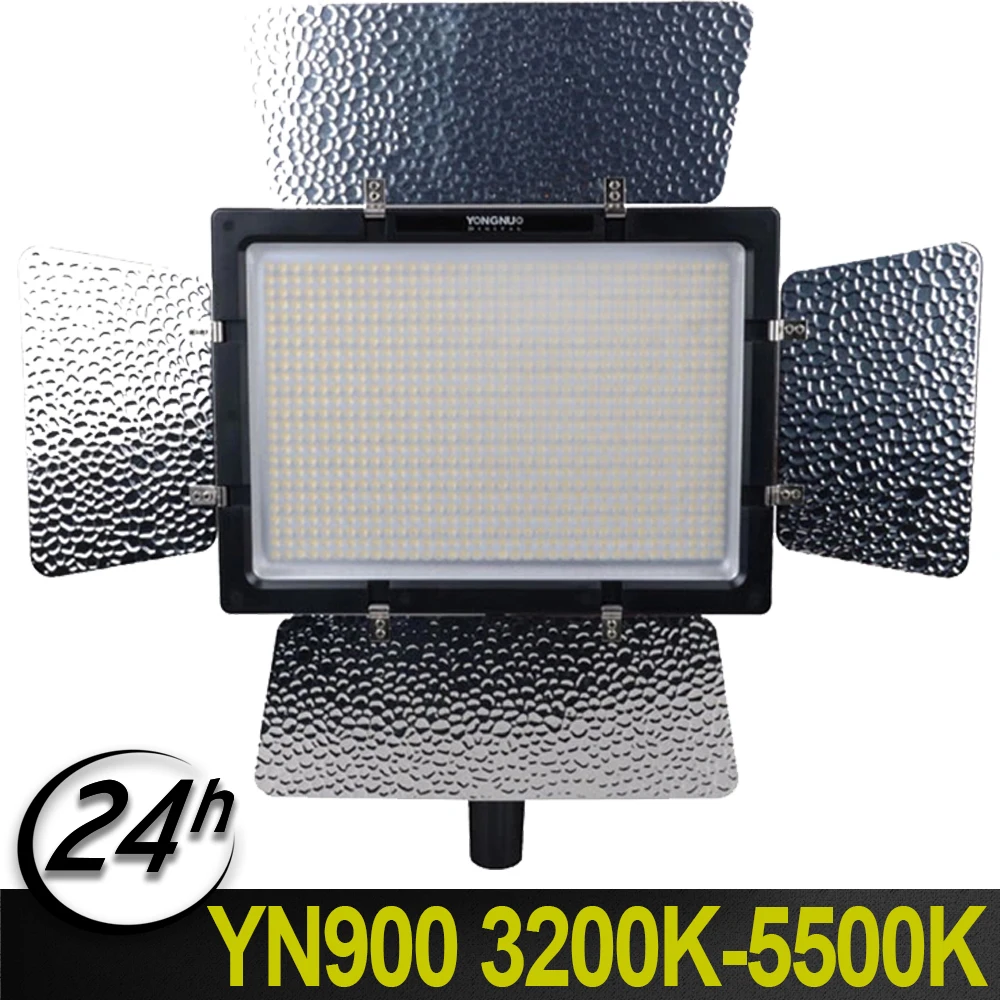 YongNuo YN 900 CRI 95 + беспроводная 3200 k 5500 Светодиодная лампа для освещения видео Nikon Pentax
