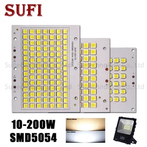 Светодиодный прожектор SMD5054, 10 Вт, 20 Вт, 30 Вт, 50 Вт, 100 Вт, 150 Вт, 200 Вт, полная мощность, для DIY 10, 20, 30, 50, 100, 150, 200 Вт