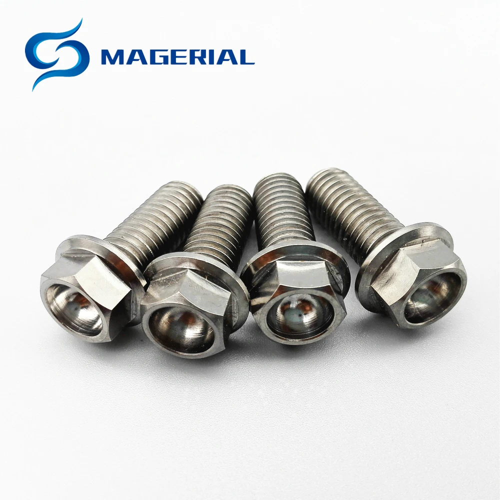 Титановые болты для мотоцикла M8 15 60 мм разноцветные шестигранные винты с