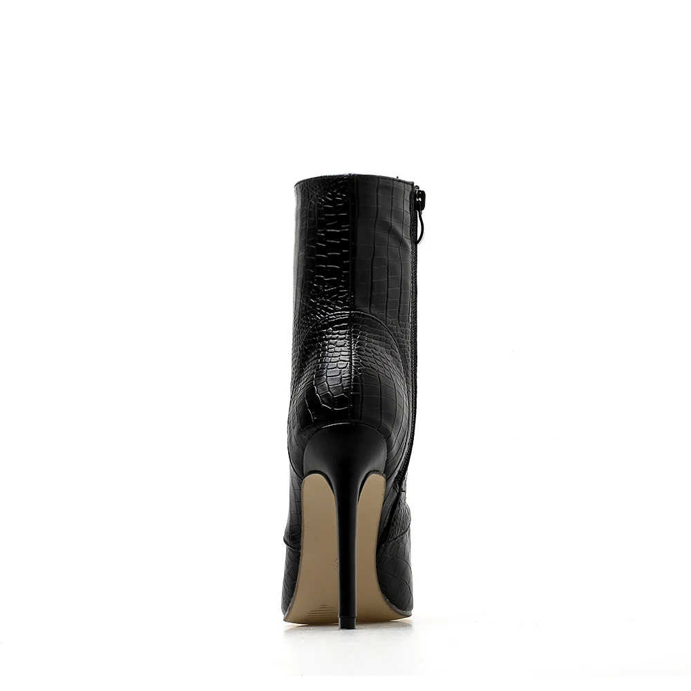 Женские ботильоны со шнуровкой AIYKAZYSDL текстурная обувь из искусственной кожи